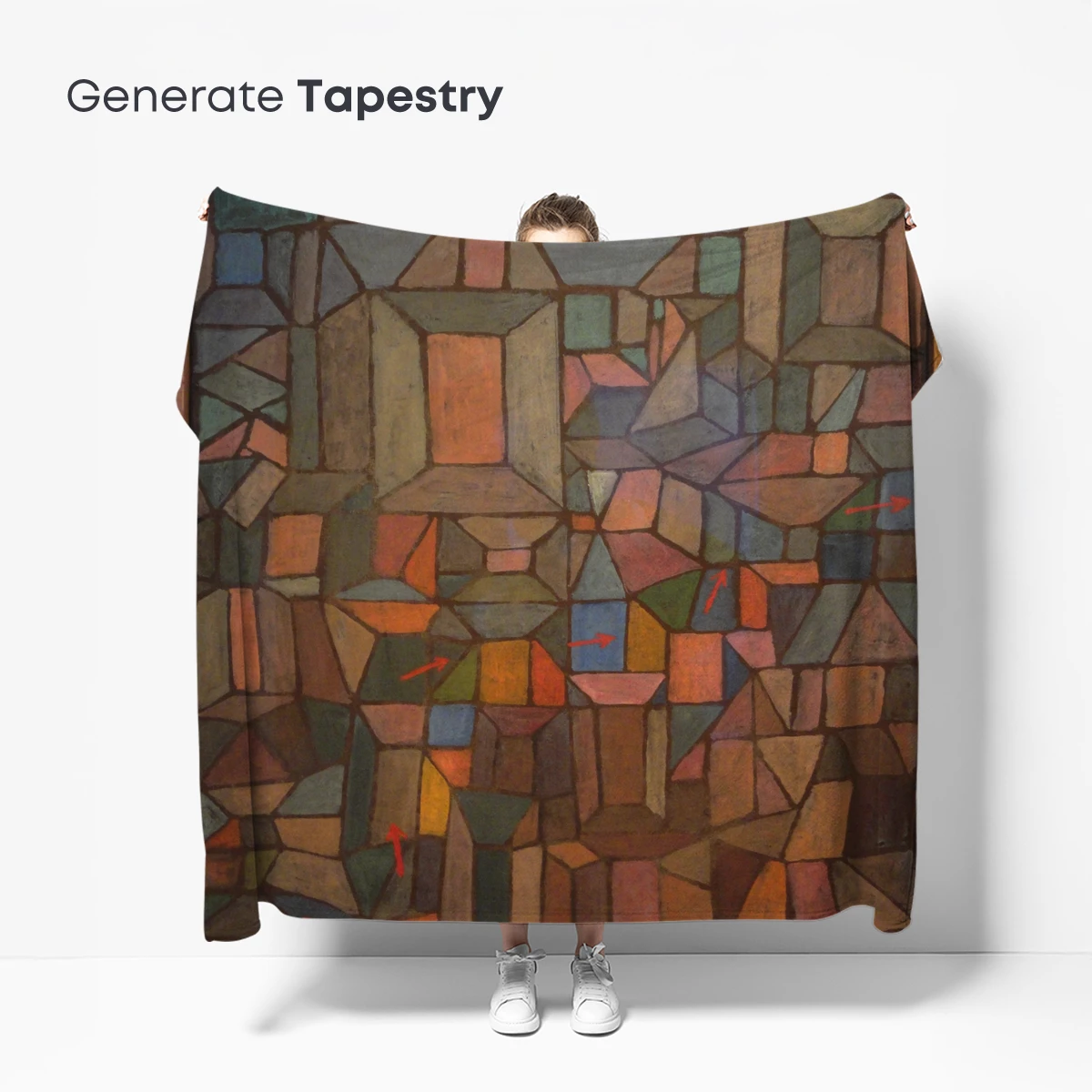 Geometric Mosaic Symphony: Abstract Color Harmony - Image 5