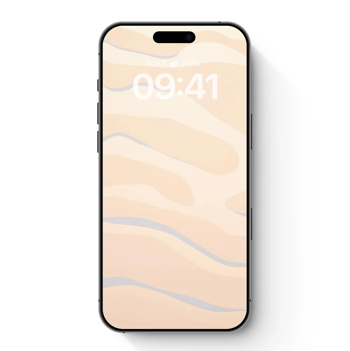 Flowing Sands: Abstract Desert Waves