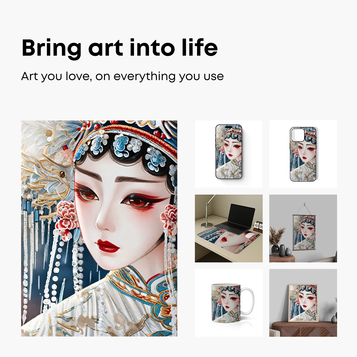 Elegant Opera Diva: A Symphony of Silk and Jewels - Image 2