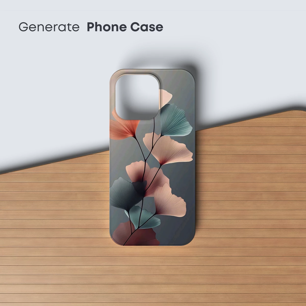 Elegant Ginkgo Symphony in Pastel Hues - Image 3