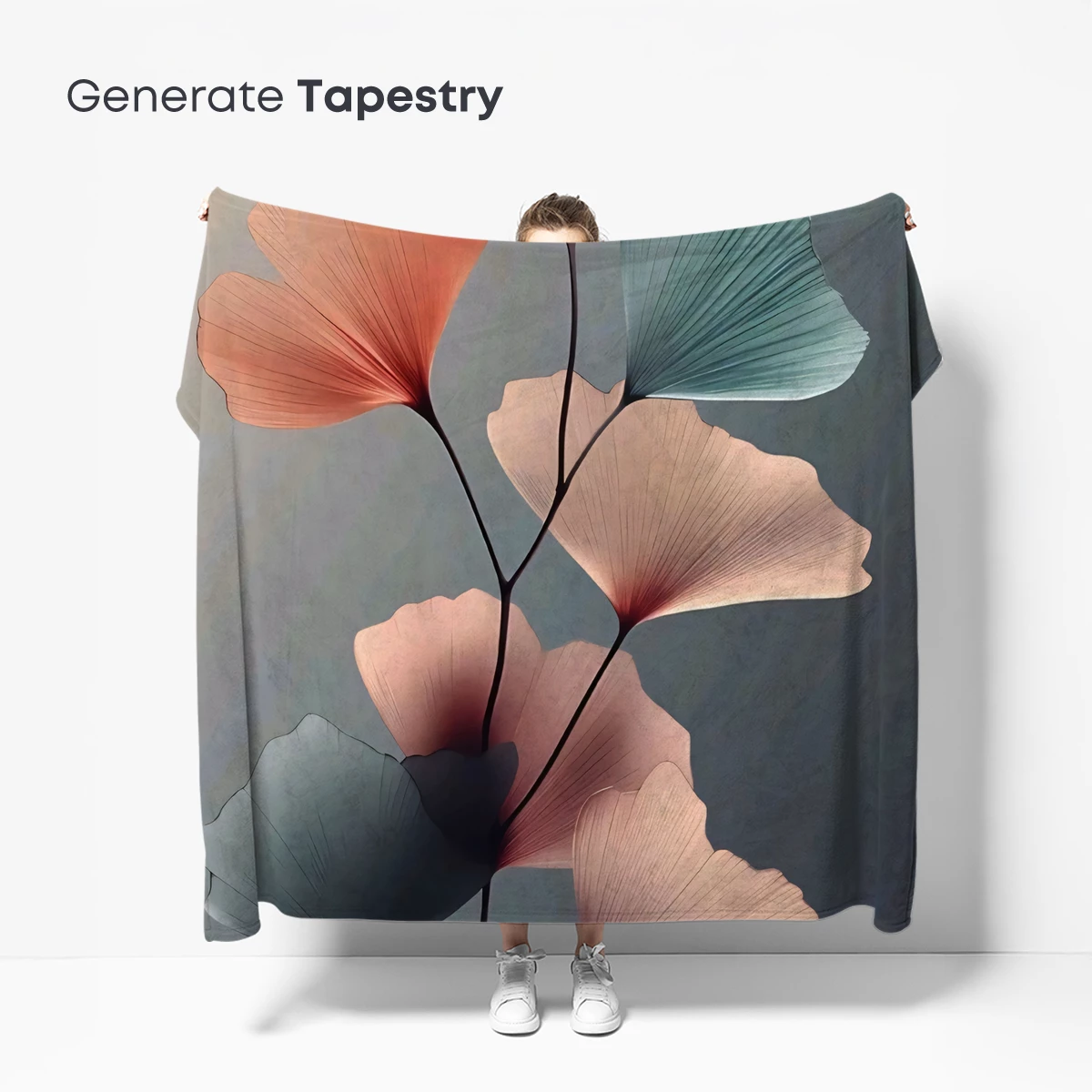 Elegant Ginkgo Symphony in Pastel Hues - Image 5