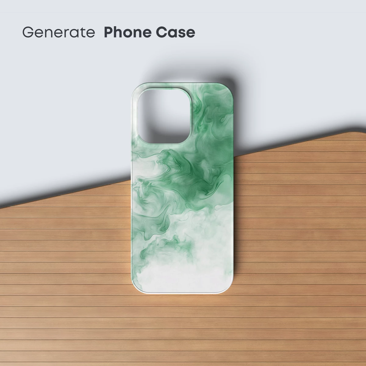 Ethereal Green Mist: A Dance of Smoke and Light - Image 3