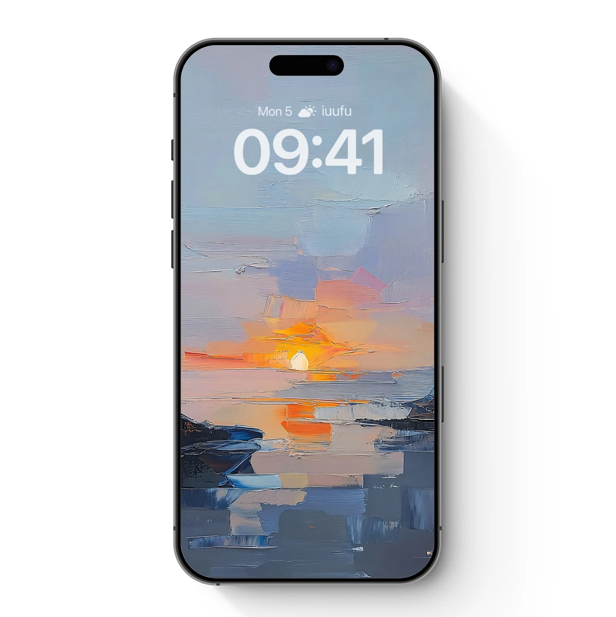 Abstract Sunset Reflections