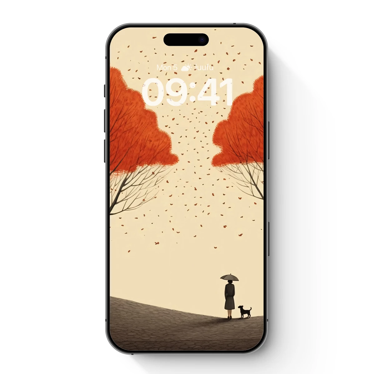 Autumn Solitude: A Poetic Walk Under Falling Leaves