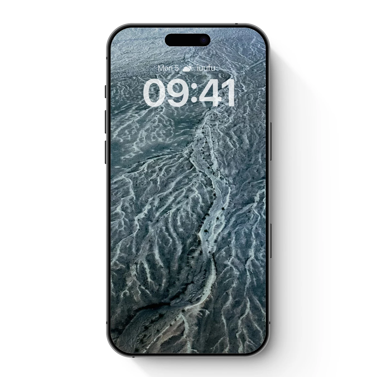 Ethereal Riverbed: Nature's Abstract Tapestry