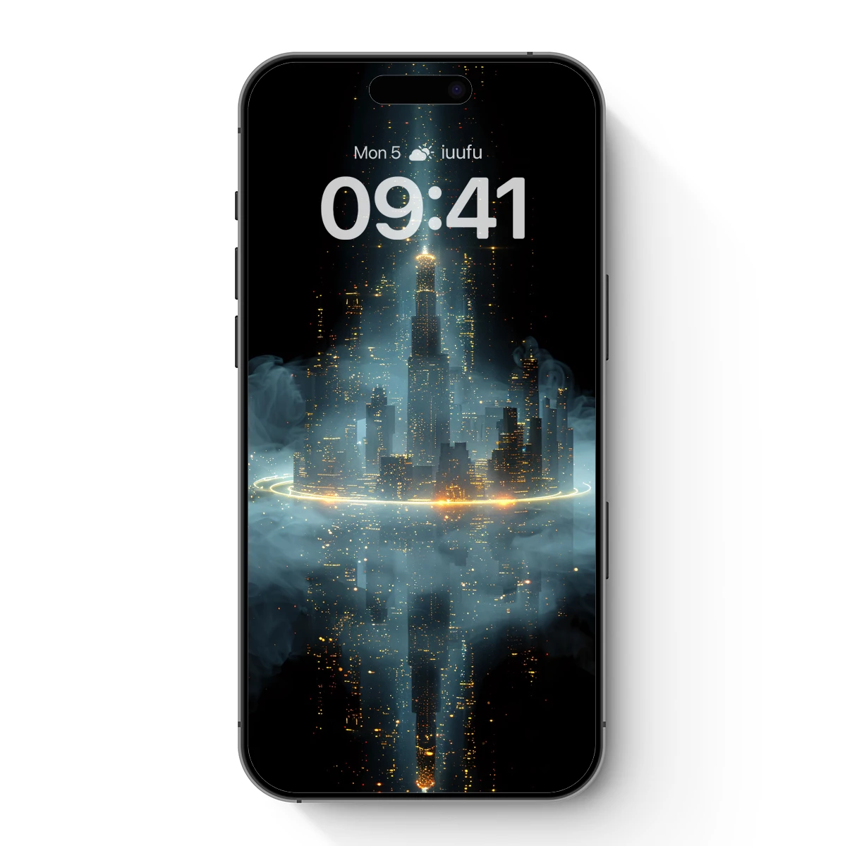 Futuristic Cityscape Reflections