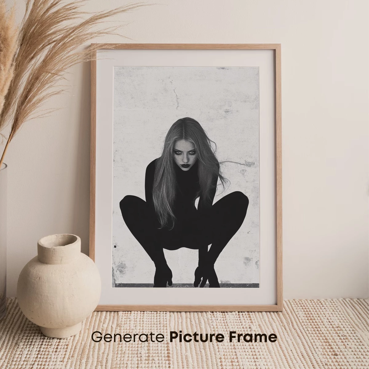Gothic Elegance: Shadowed Pose - Image 7