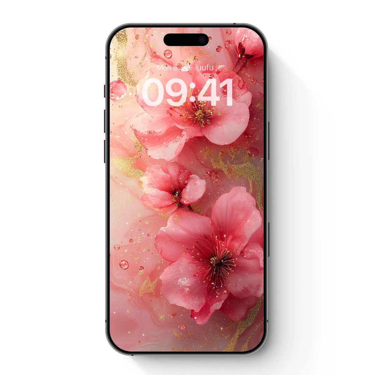 Ethereal Blossoms in Rose Gold