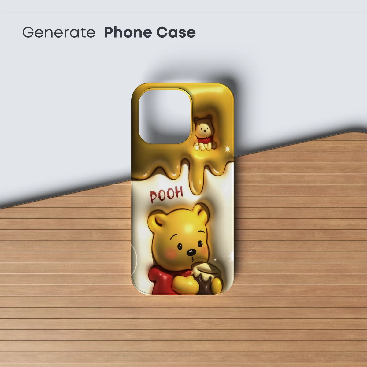 Honey-Drenched Pooh: Sweet Whimsy in Digital Art - Image 3