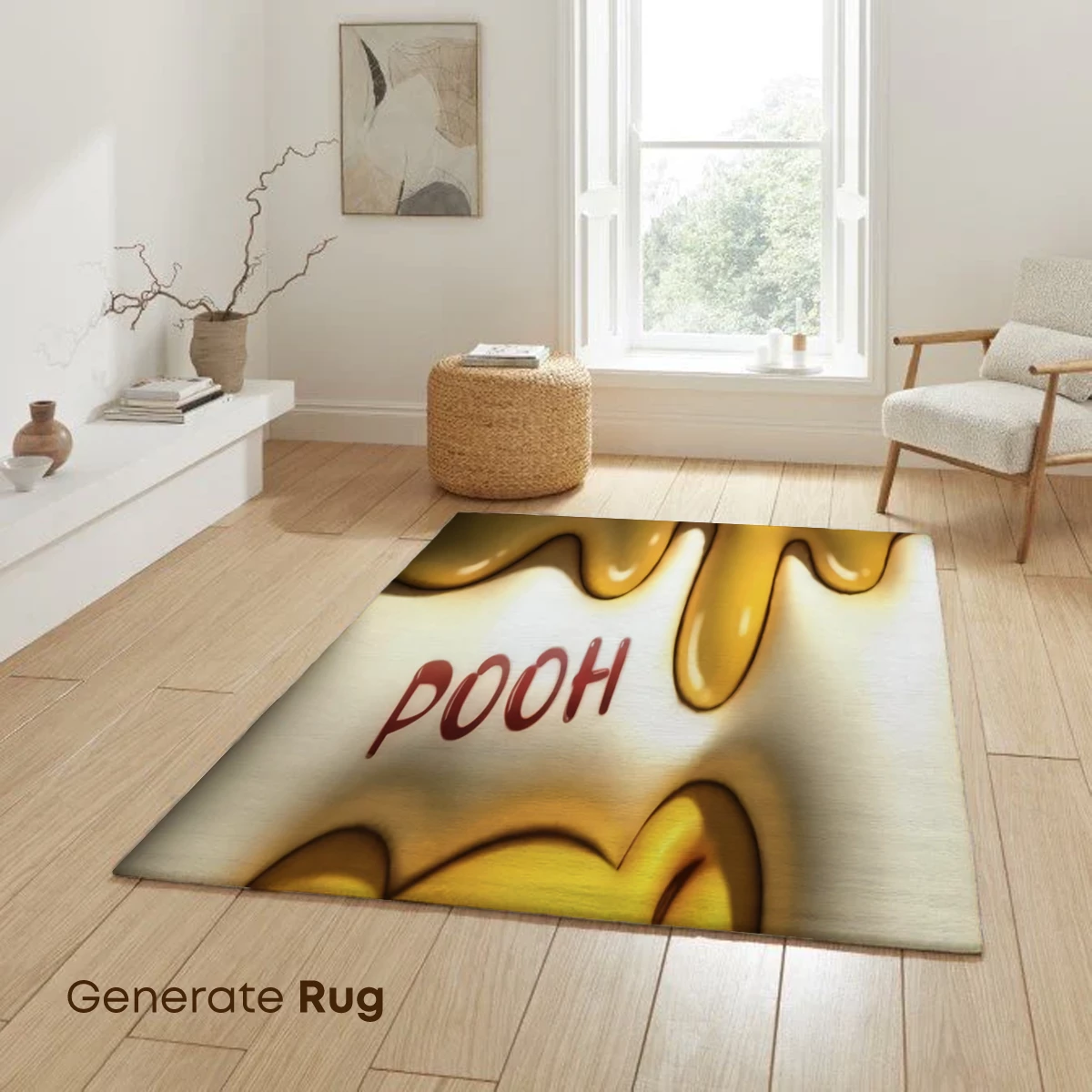 Honey-Drenched Pooh: Sweet Whimsy in Digital Art - Image 6