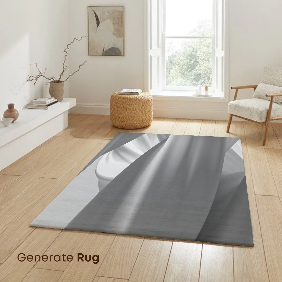 Ethereal Silk Dance: Fluid White Elegance - Image 6