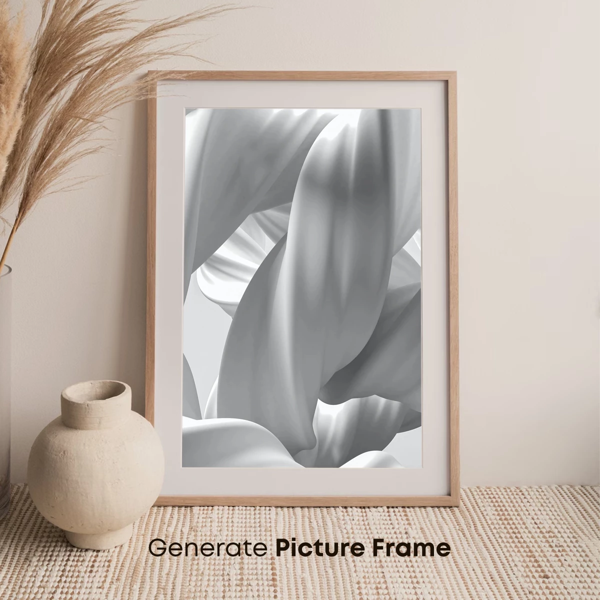 Ethereal Silk Dance: Fluid White Elegance - Image 7