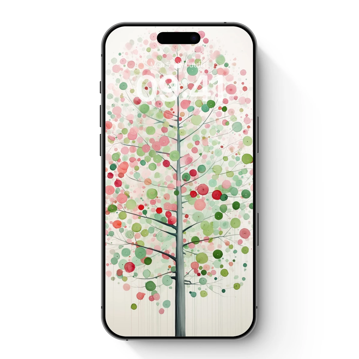 Colorful Circle Canopy Tree