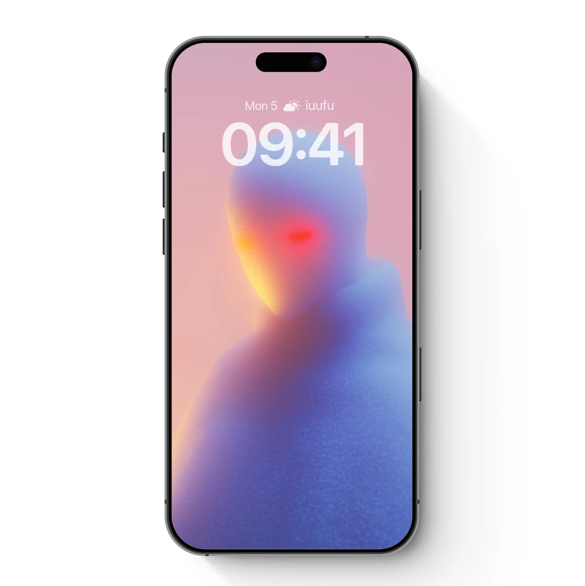 Ethereal Luminescence: A Gradient Silhouette