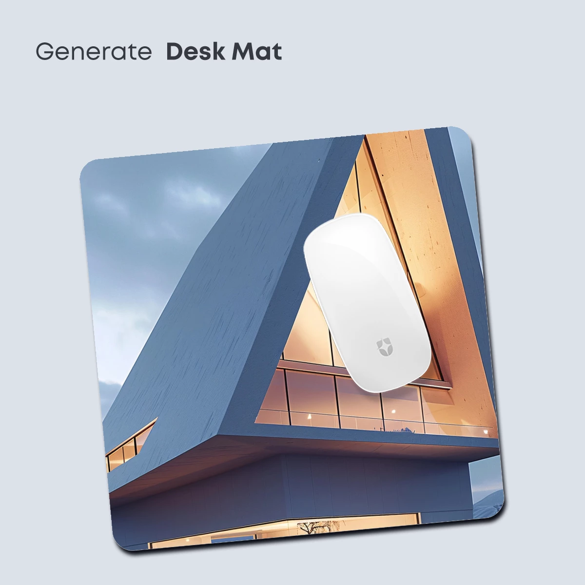 Geometric Luminary: Futuristic Triangle House - Image 4