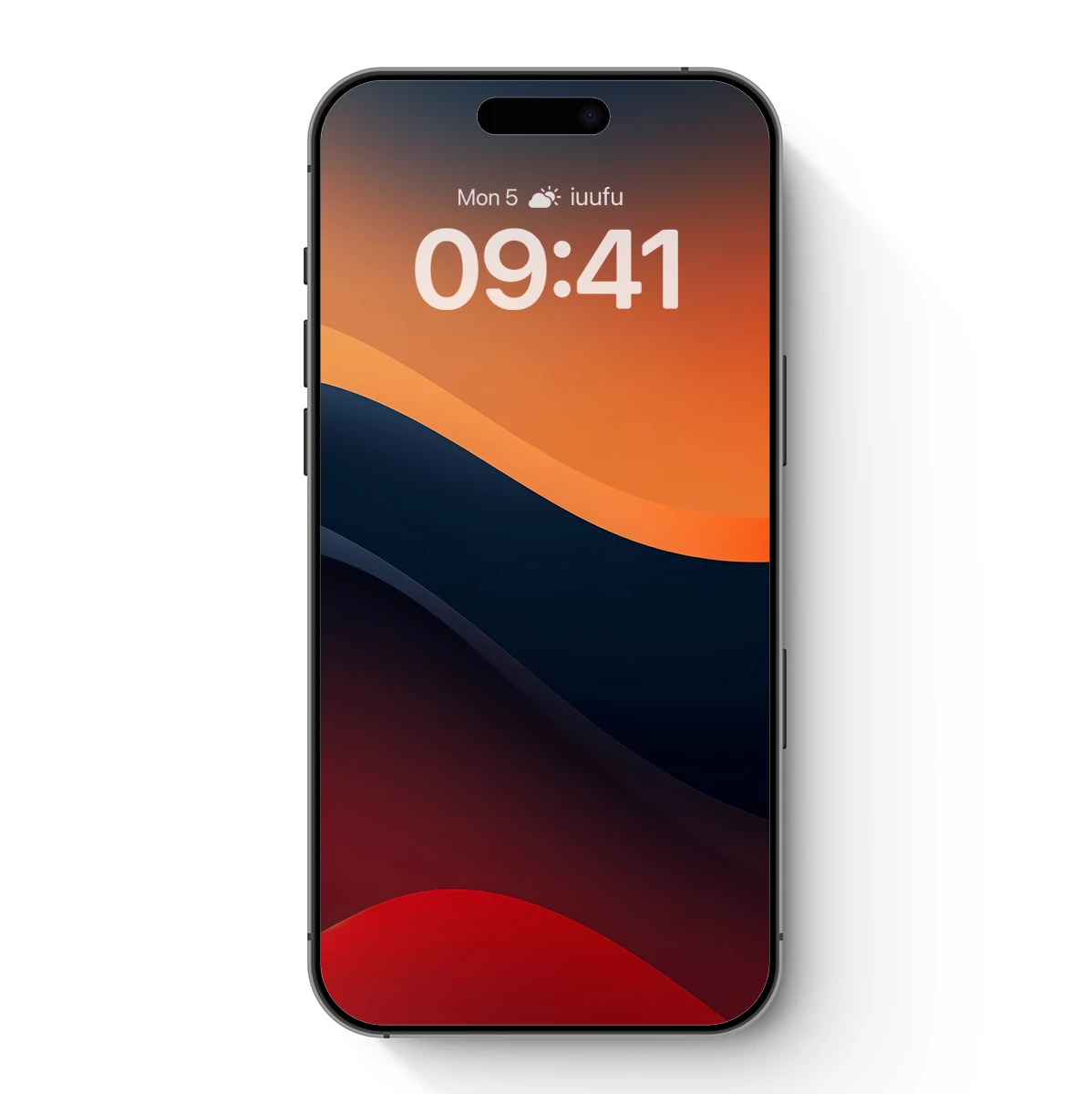 Abstract Sunset Waves