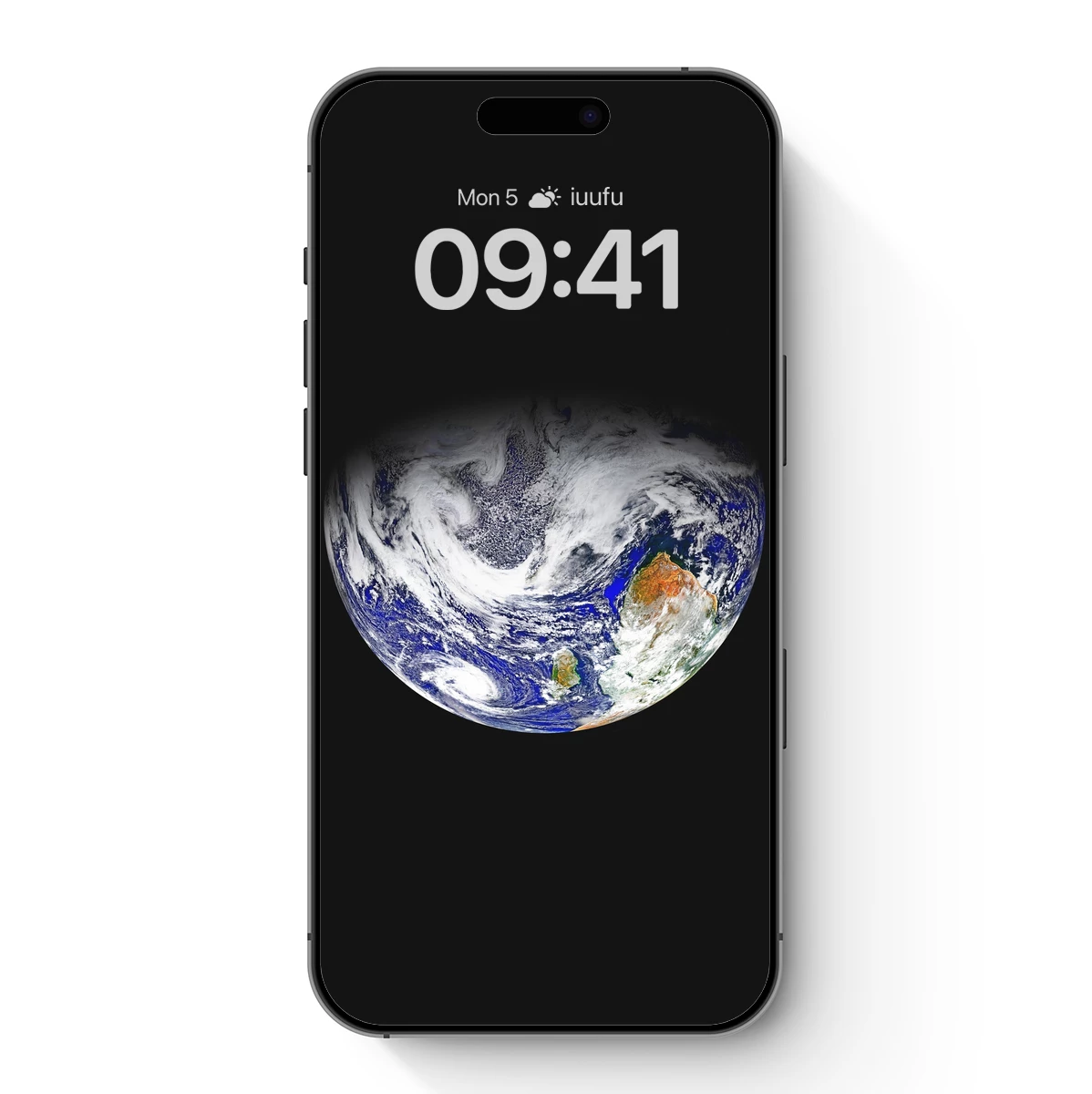 Eternal Blue Sphere: Earth's Serene Embrace