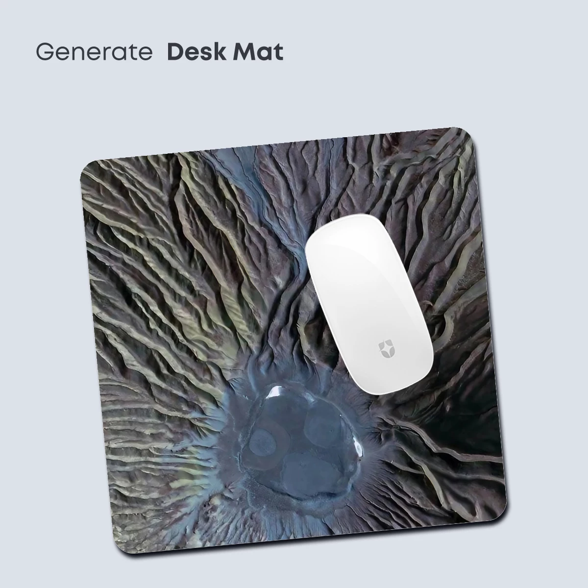 Ethereal Crater: Cosmic Eye in Earthly Terrain - Image 4