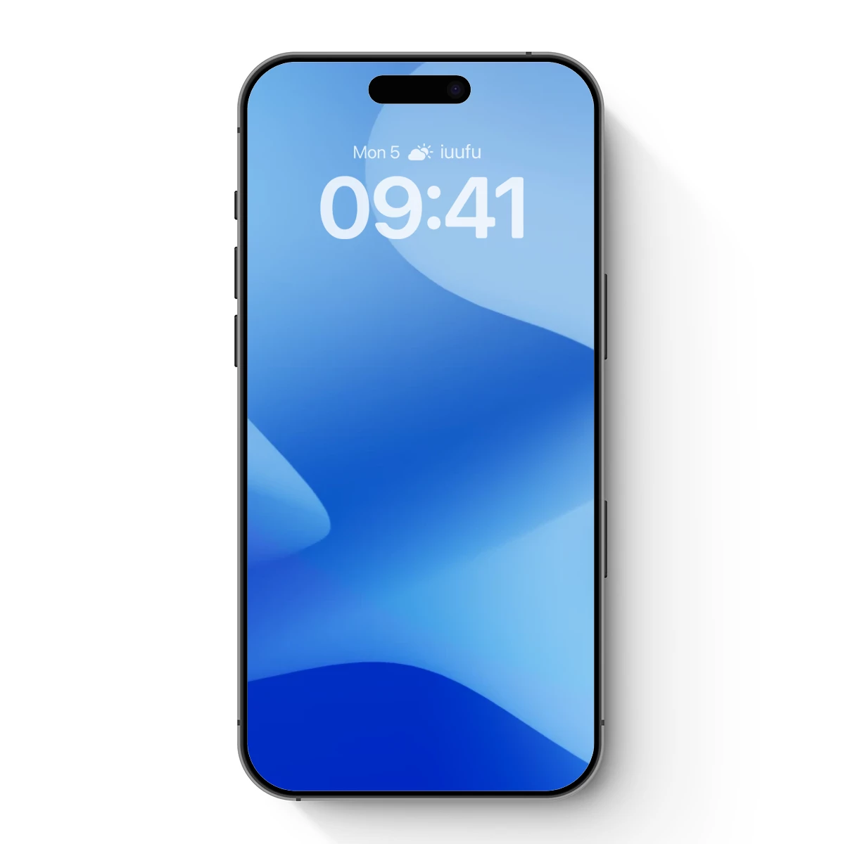 Ethereal Blue Waves: A Digital Abstract Symphony