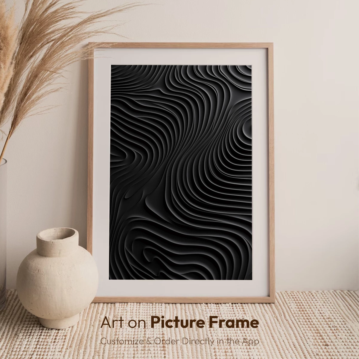 Ethereal Black Waves: A Digital Odyssey - Image 7