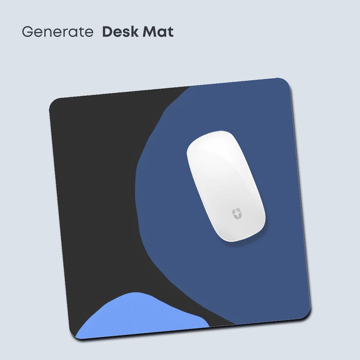 Abstract Ocean Echoes: Minimalist Blue Blobs - Image 4