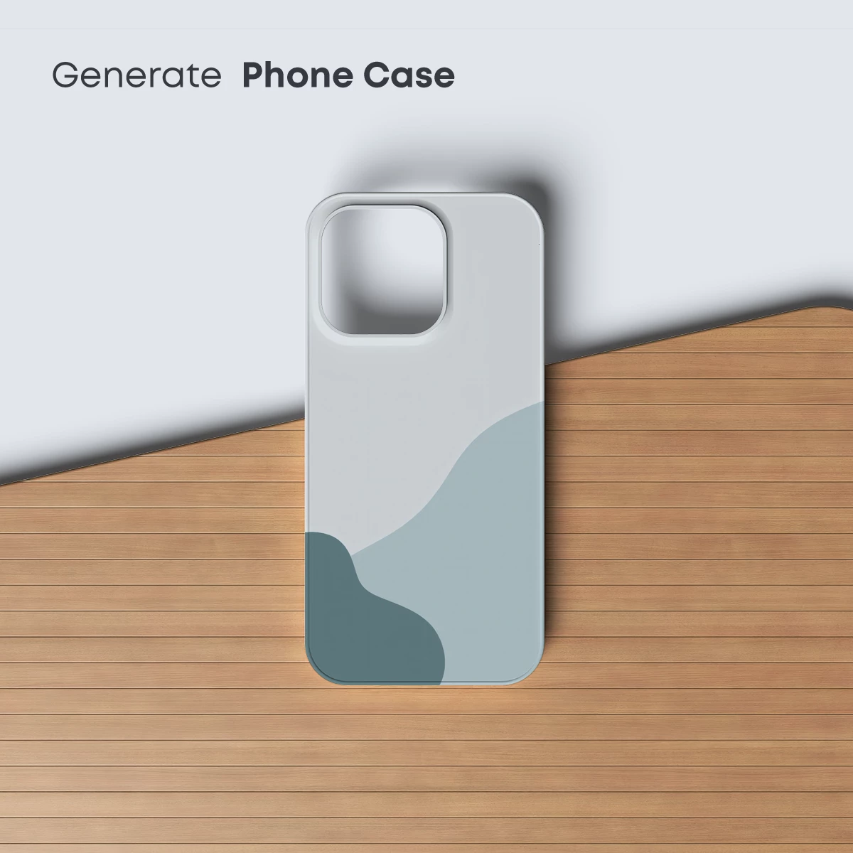 Abstract Aqua Flow: Minimalist Waves in Harmony - Image 3