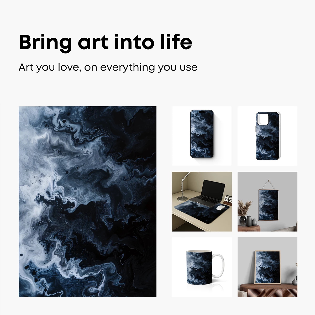 Ethereal Abyss: A Dance of Light and Shadow - Image 2