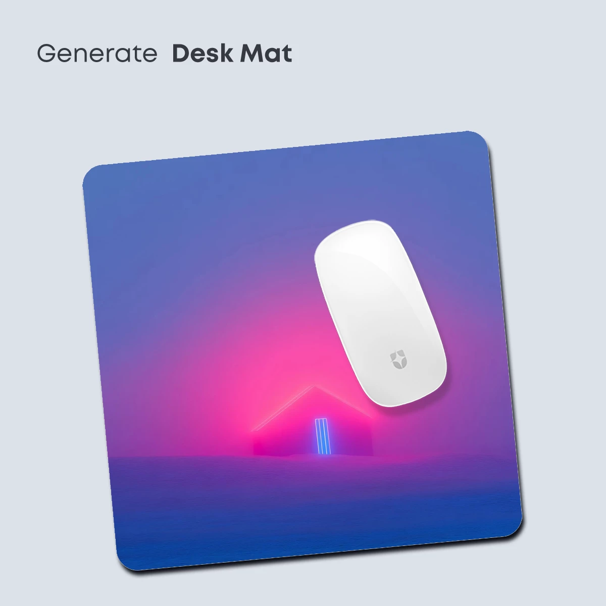 Neon Temple in Misty Twilight - Image 4