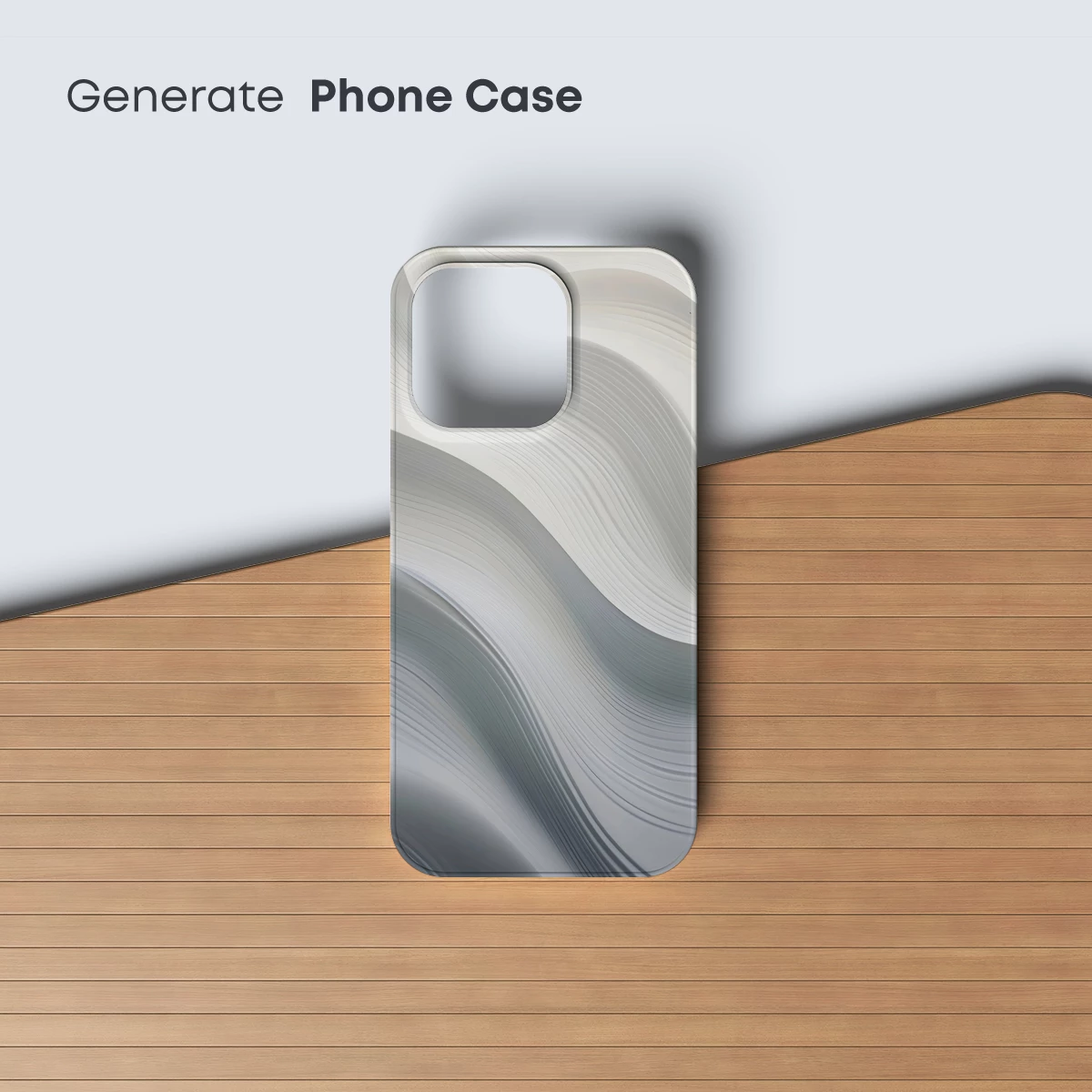 Elegant Flow: Abstract Curves in Monochrome - Image 3