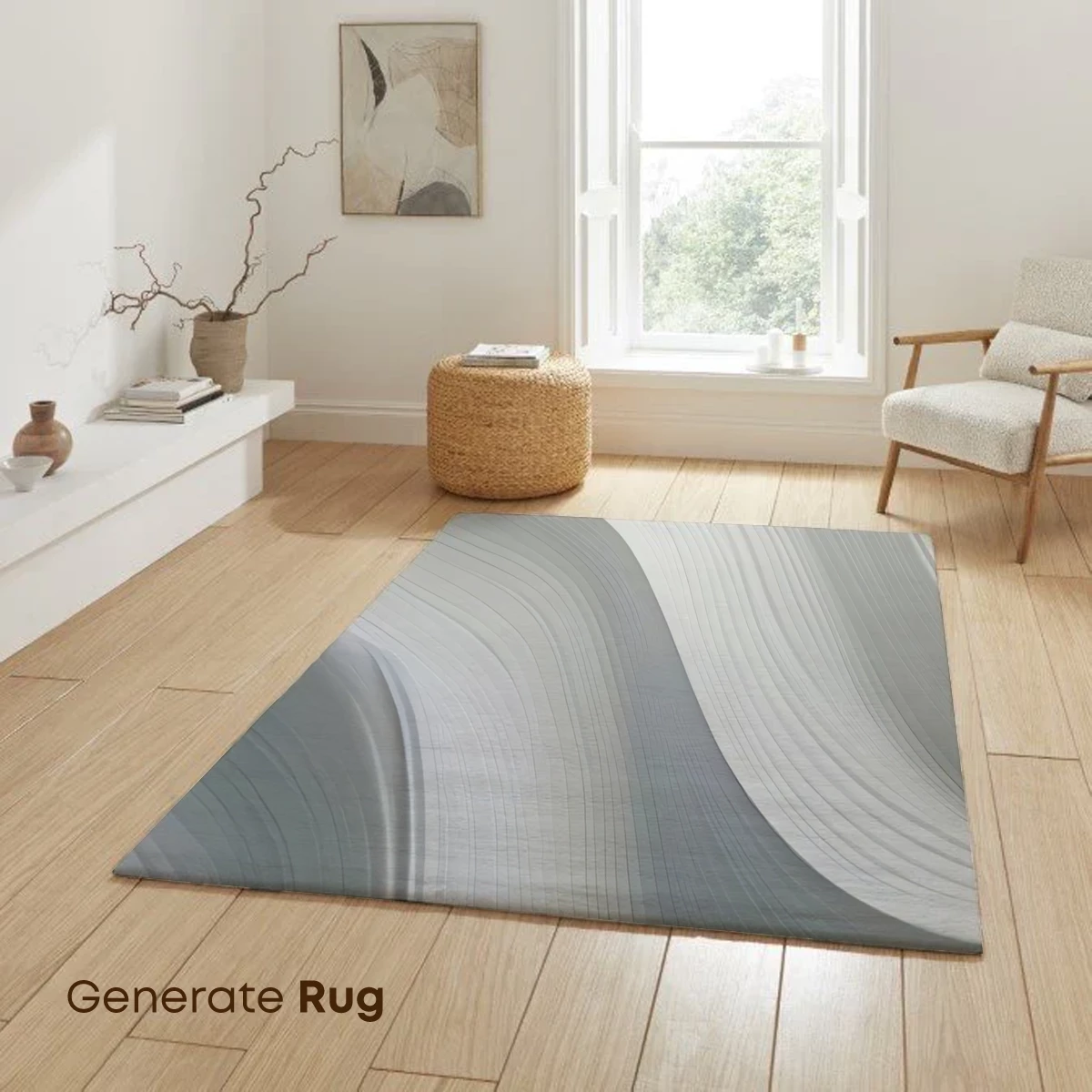 Elegant Flow: Abstract Curves in Monochrome - Image 6