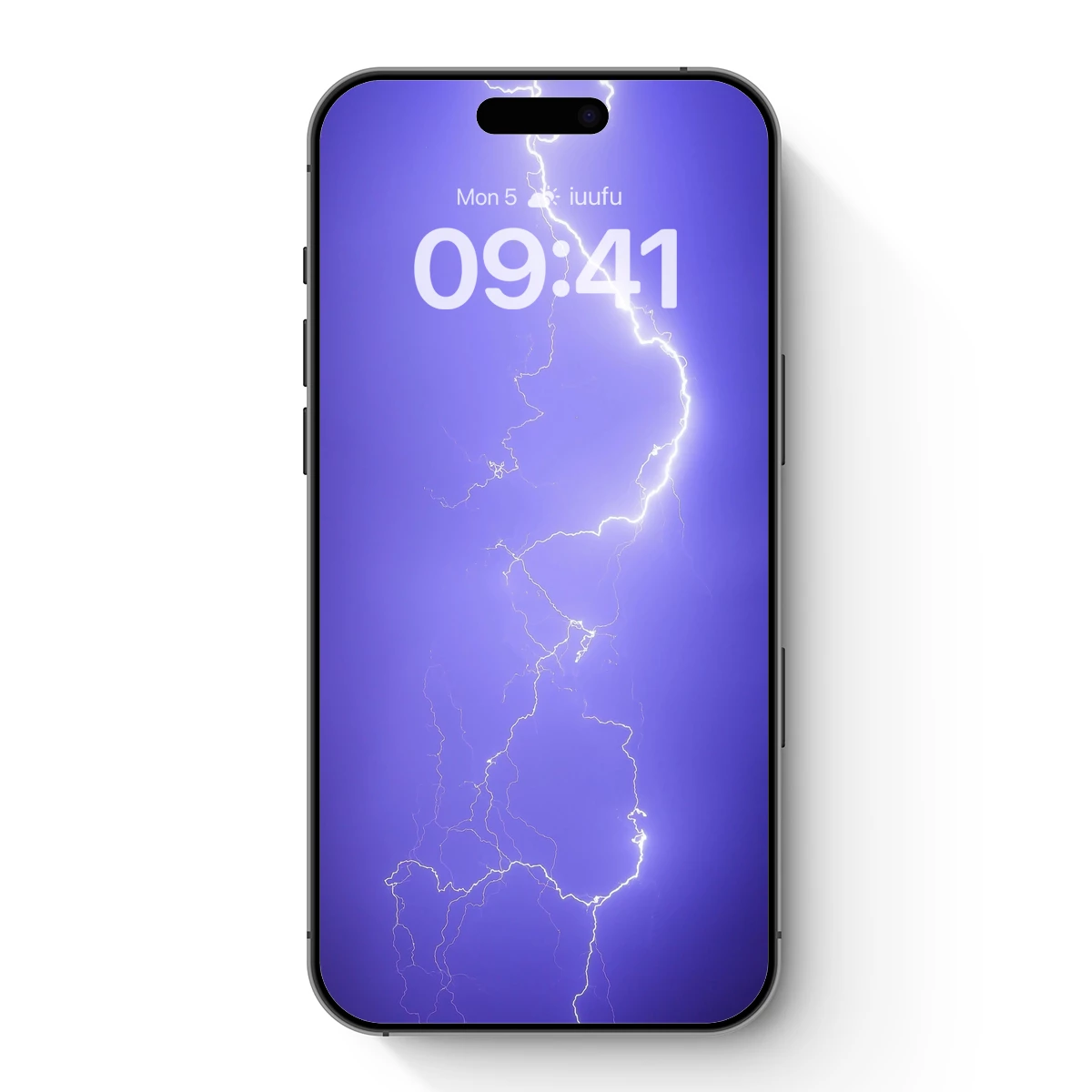 Electric Symphony: Lightning's Dance Against Midnight Blue