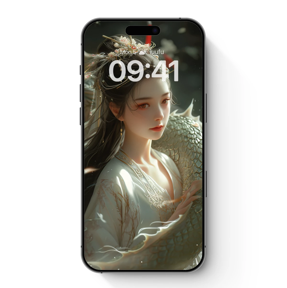 Ethereal Dragon Embrace: Mythic Fantasy Artistry