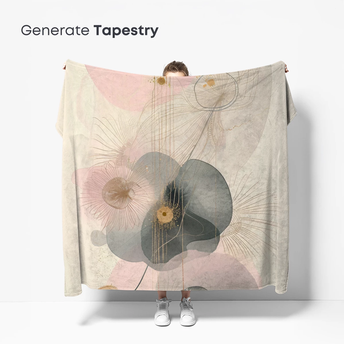 Ethereal Bloom: Abstract Floral Whispers - Image 5