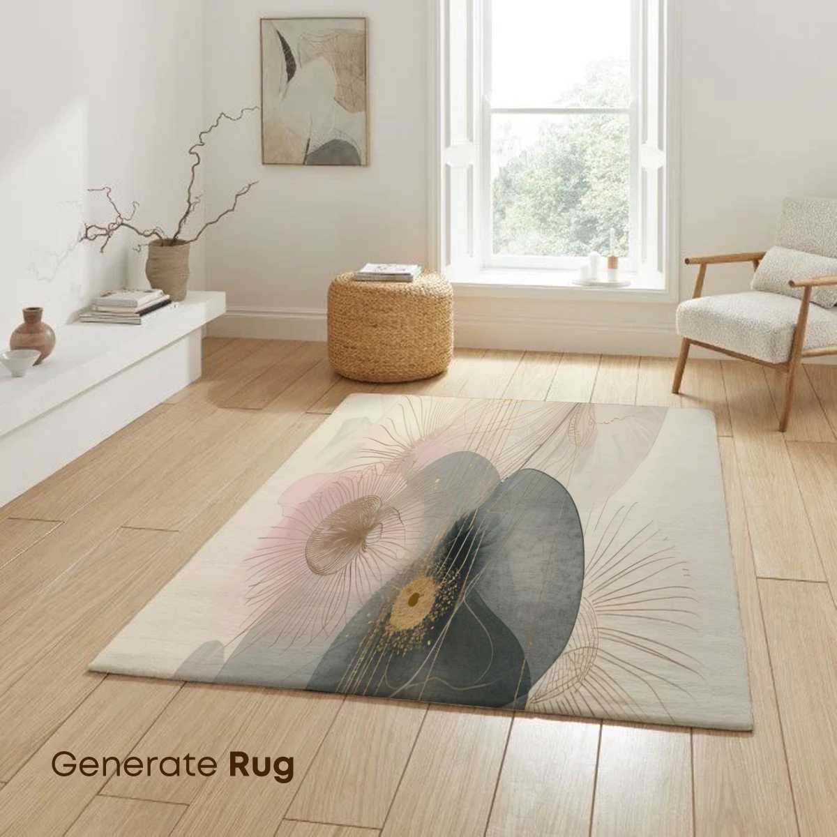 Ethereal Bloom: Abstract Floral Whispers - Image 6