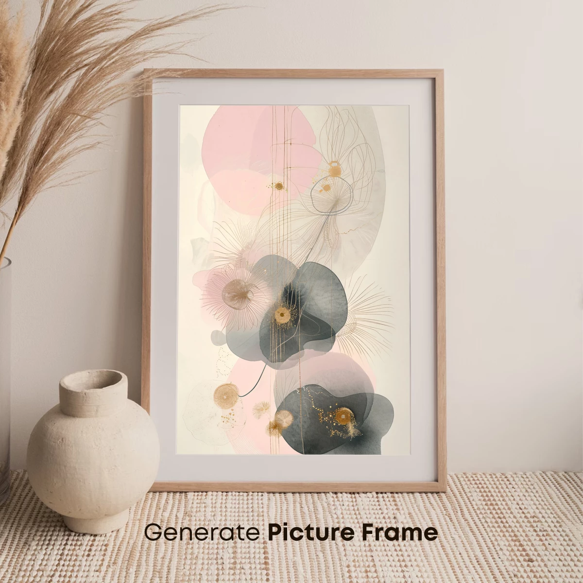 Ethereal Bloom: Abstract Floral Whispers - Image 7