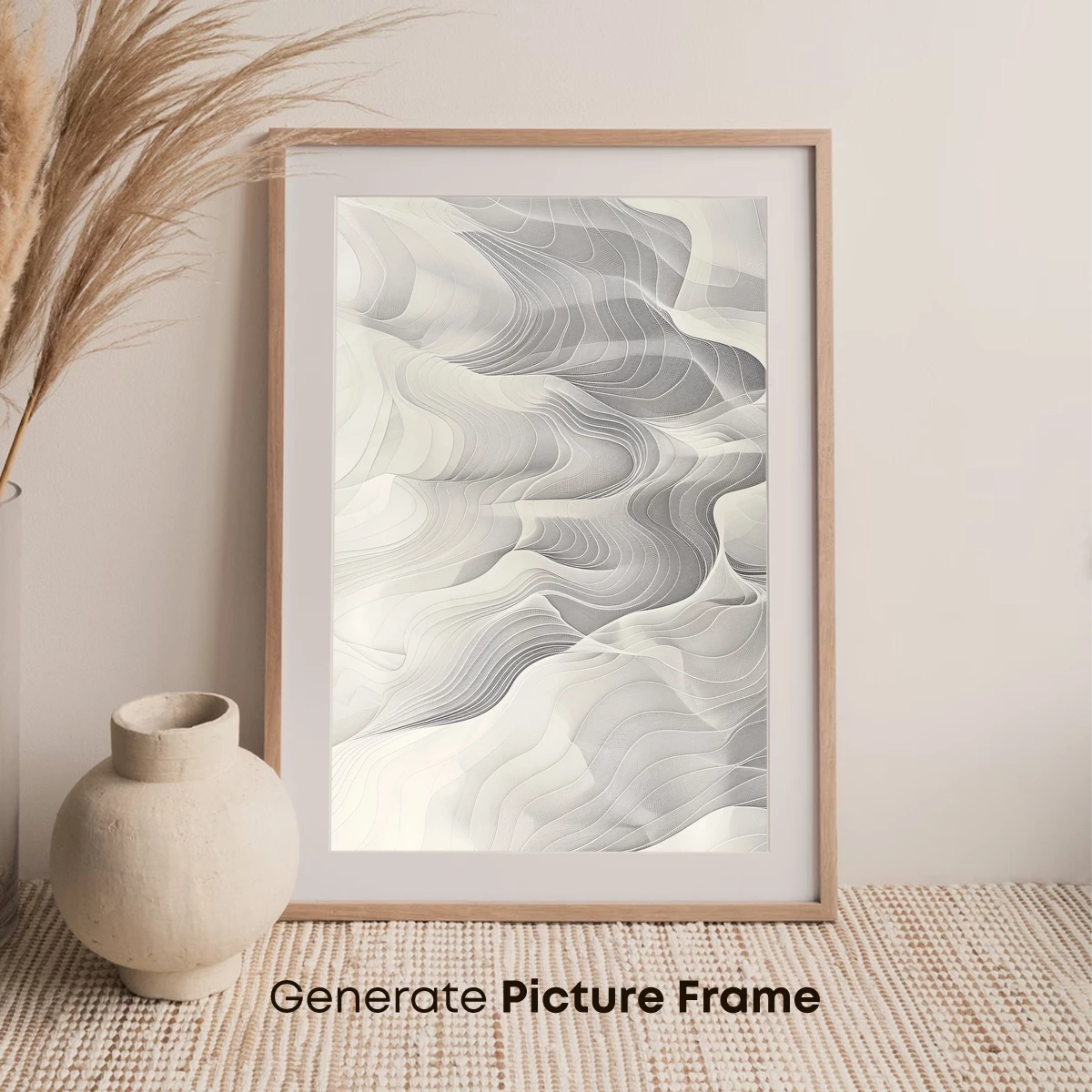 Ethereal Wave Symphony: Abstract Flow Art - Image 7
