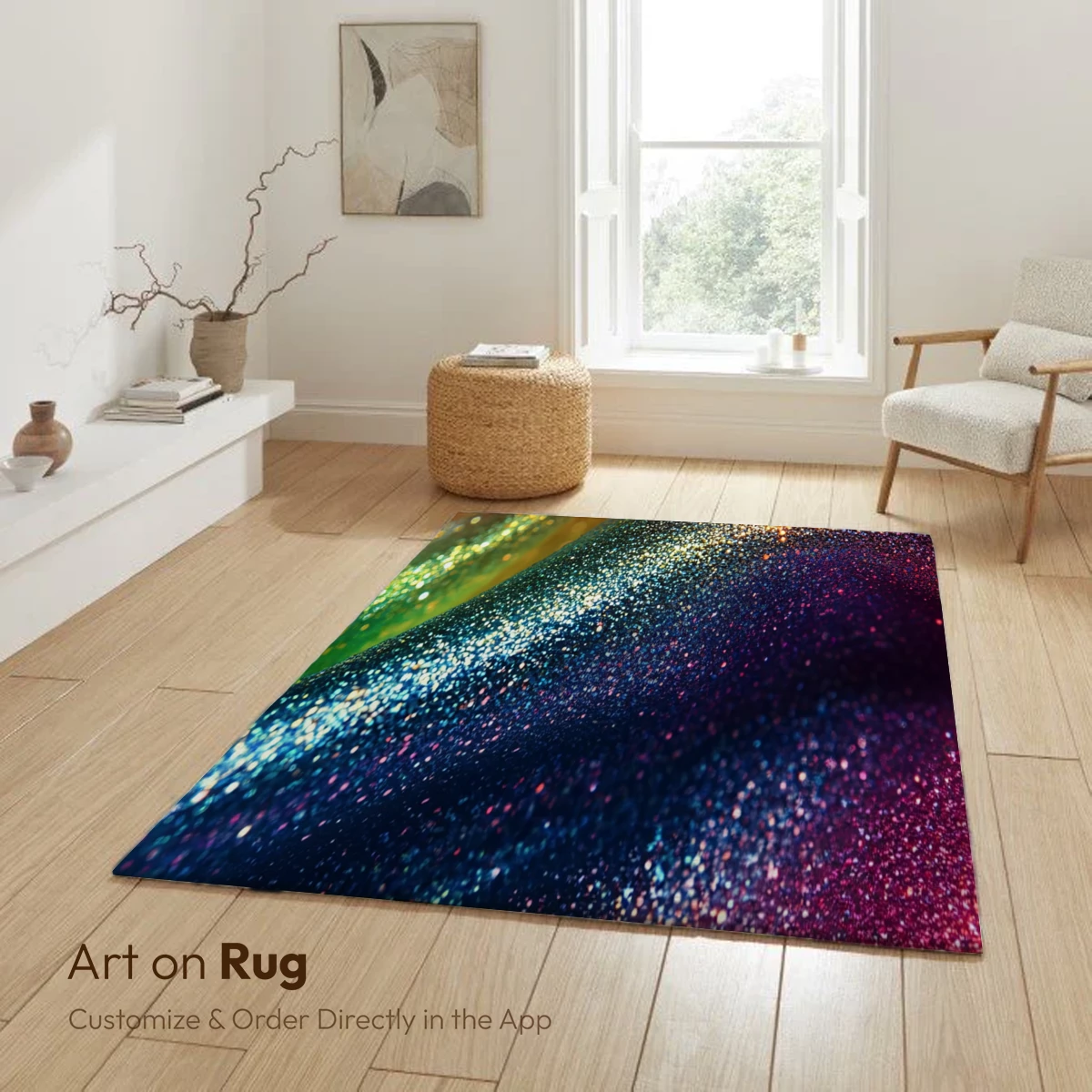 Glittering Rainbow Fabric: A Symphony of Shimmer - Image 6