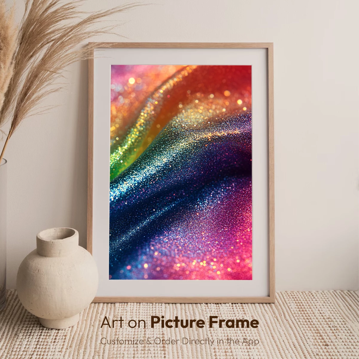 Glittering Rainbow Fabric: A Symphony of Shimmer - Image 7