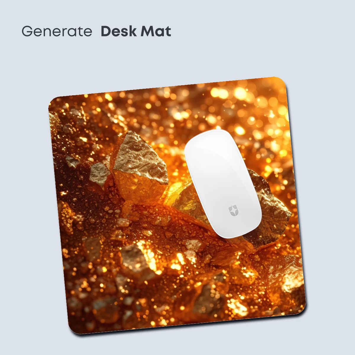 Golden Shards: Radiant Luxury in Crystalline Form - Image 4