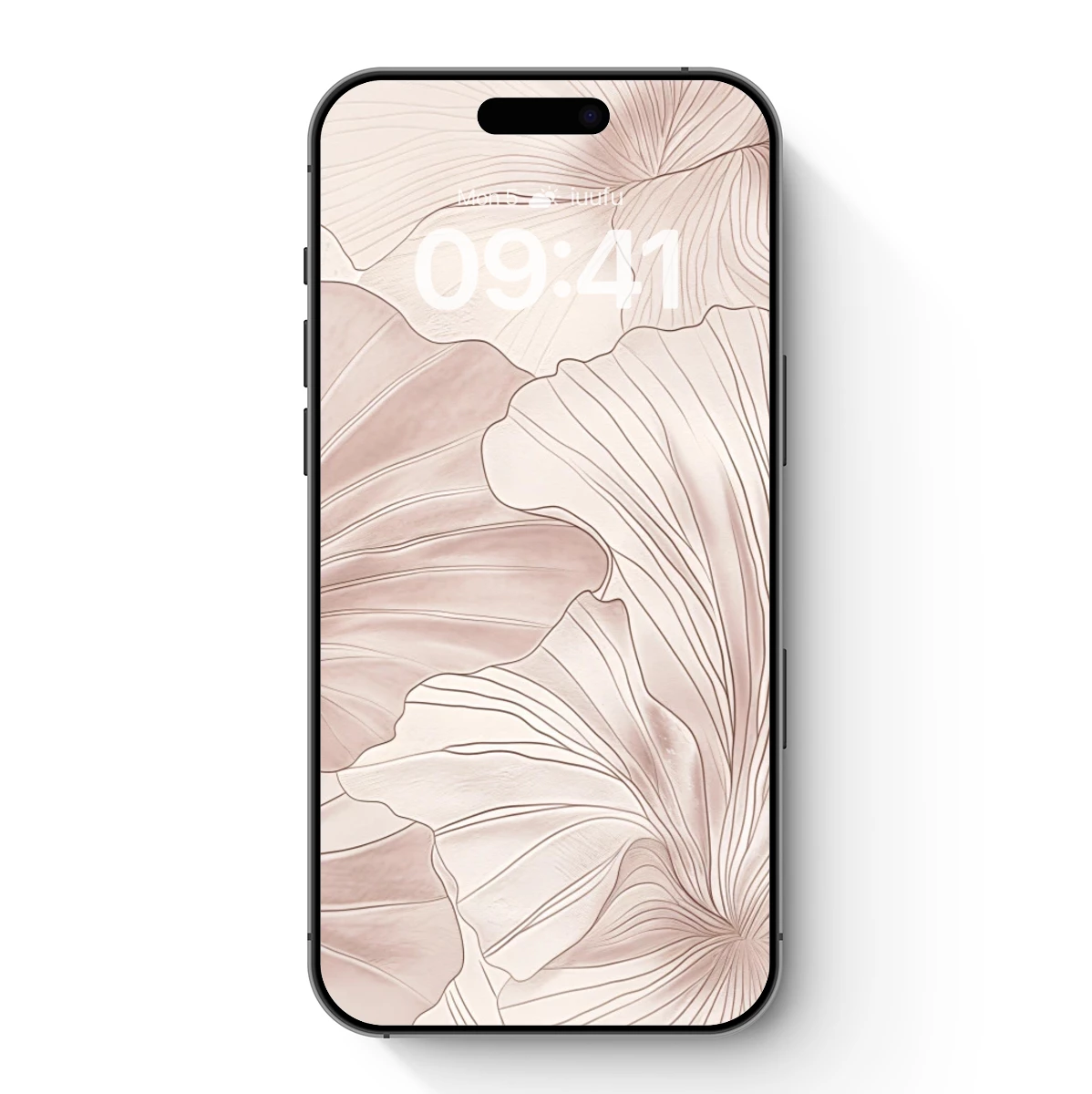 Elegant Hibiscus Blooms in Sepia Tones