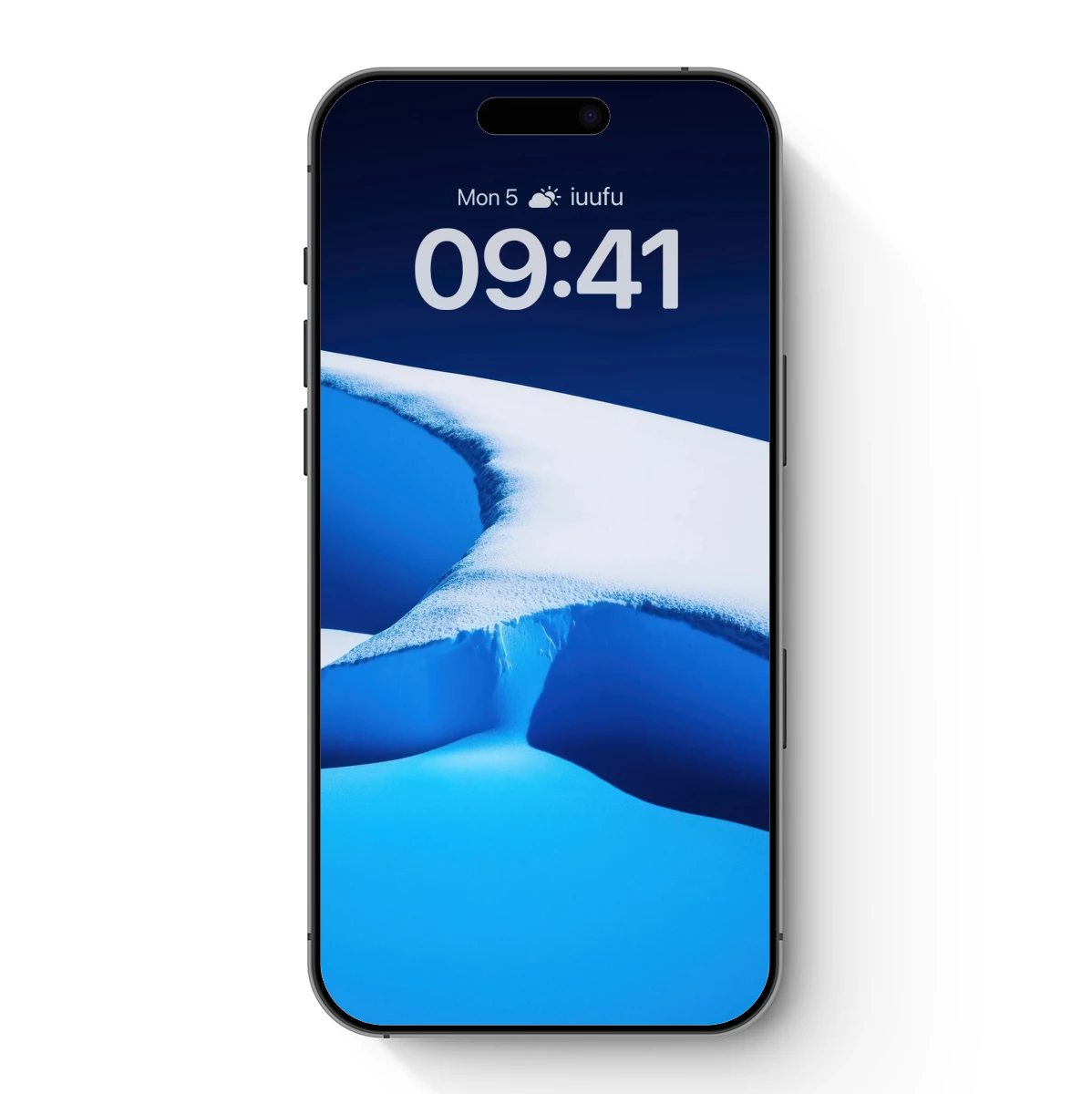 Eternal Ice Symphony: Abstract Glacial Art