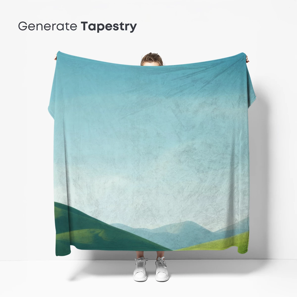 Eternal Green Serenity: Rolling Hills Under Azure Skies - Image 5