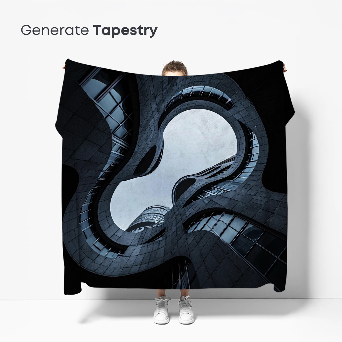 Fluid Architectural Symphony: Curved Urban Geometry - Image 5