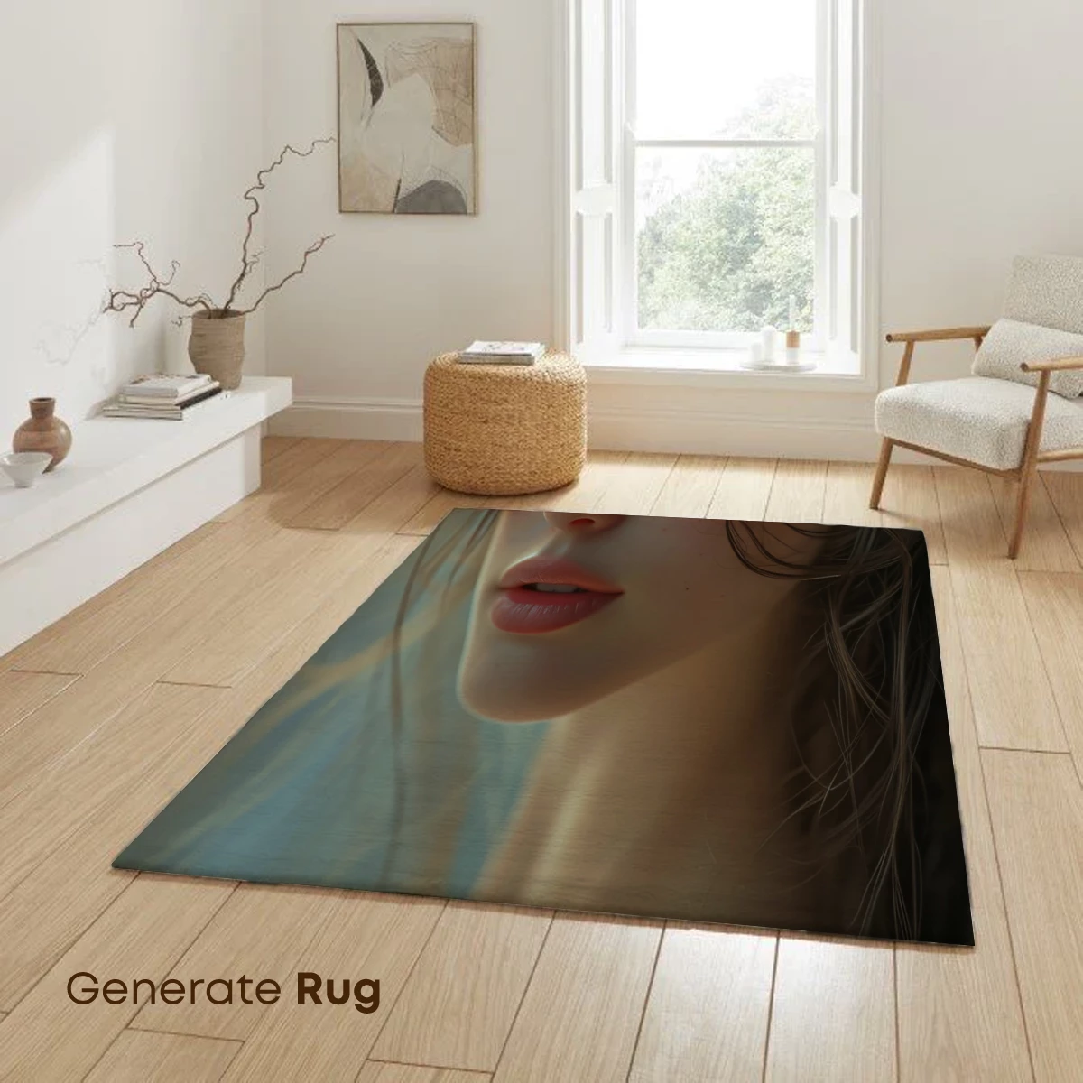 Ethereal Light: Golden-Eyed Muse in Lace - Image 6