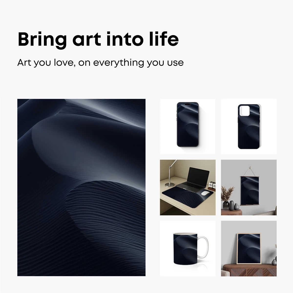 Ethereal Dune Whispers: Moonlit Sands - Image 2