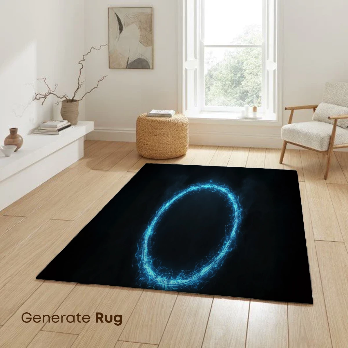 Ethereal Blue Energy Ring: A Portal to the Unknown - Image 6