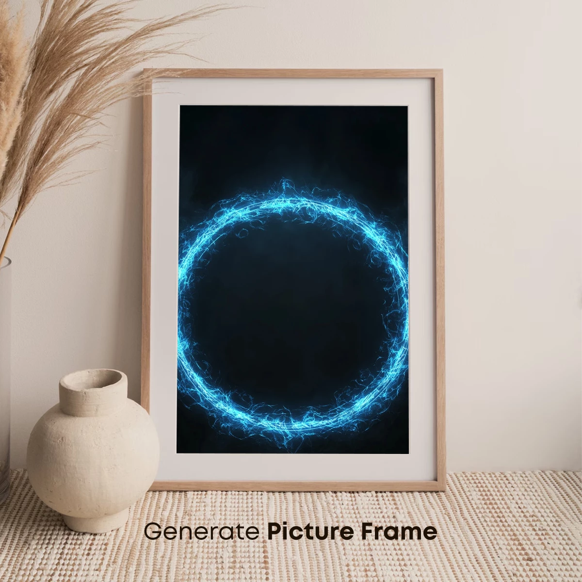 Ethereal Blue Energy Ring: A Portal to the Unknown - Image 7