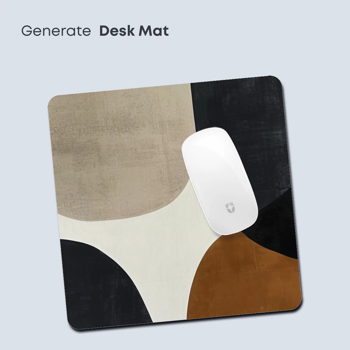 Abstract Harmony: Geometric Elegance in Earth Tones - Image 4