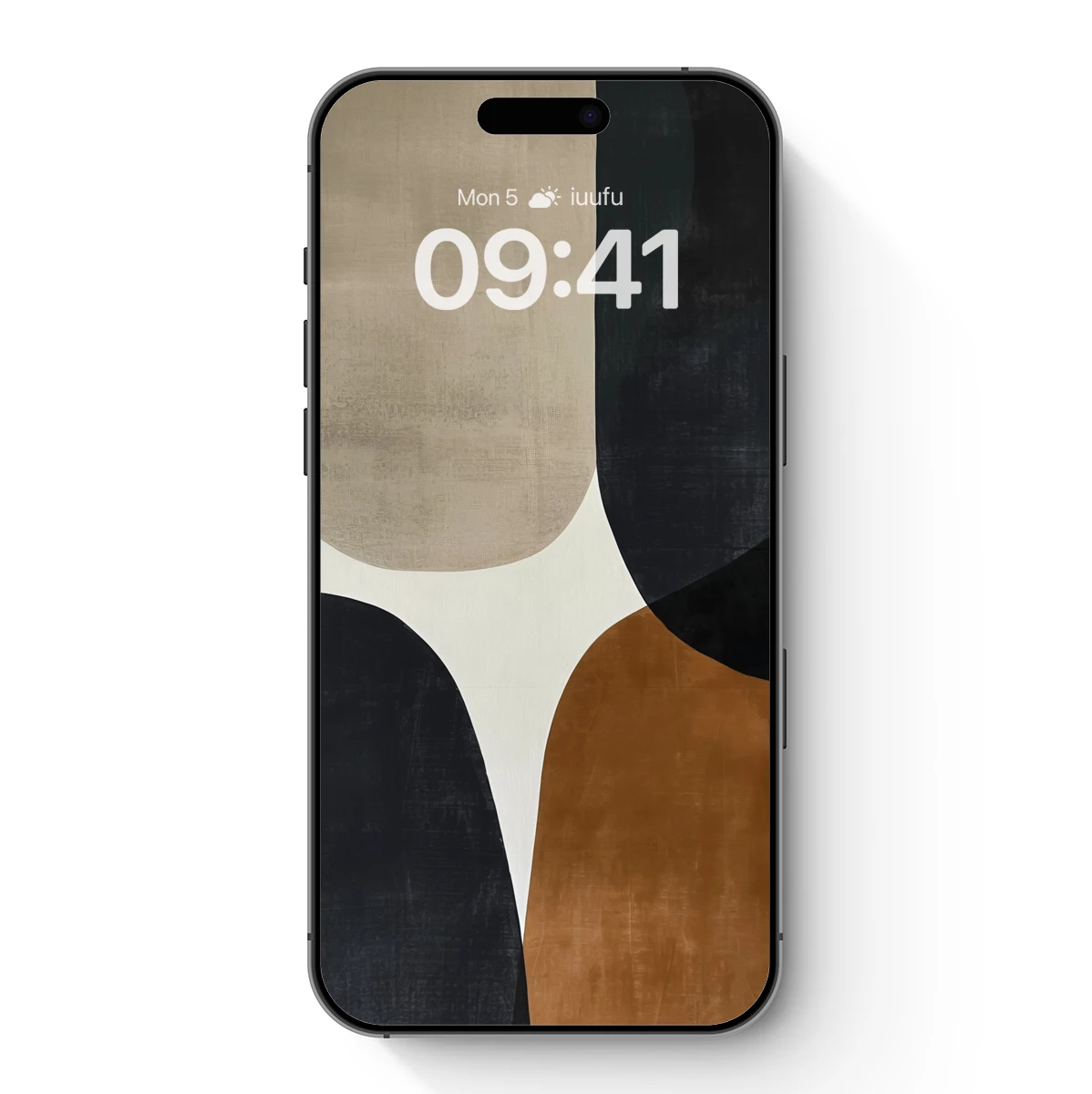 Abstract Harmony: Geometric Elegance in Earth Tones