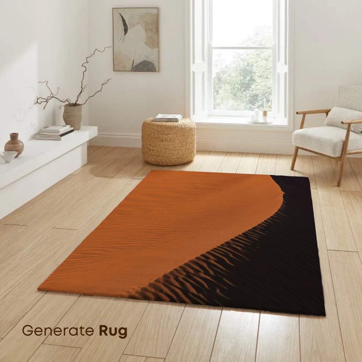 Desert Dune Symphony: Golden Ripples at Twilight - Image 6